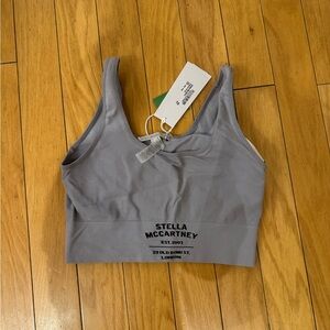 Stella McCartney Light Gray Sports Bra